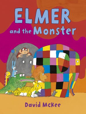 cover image of Elmer and the Monster